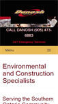 Mobile Screenshot of danoshconstruction.com
